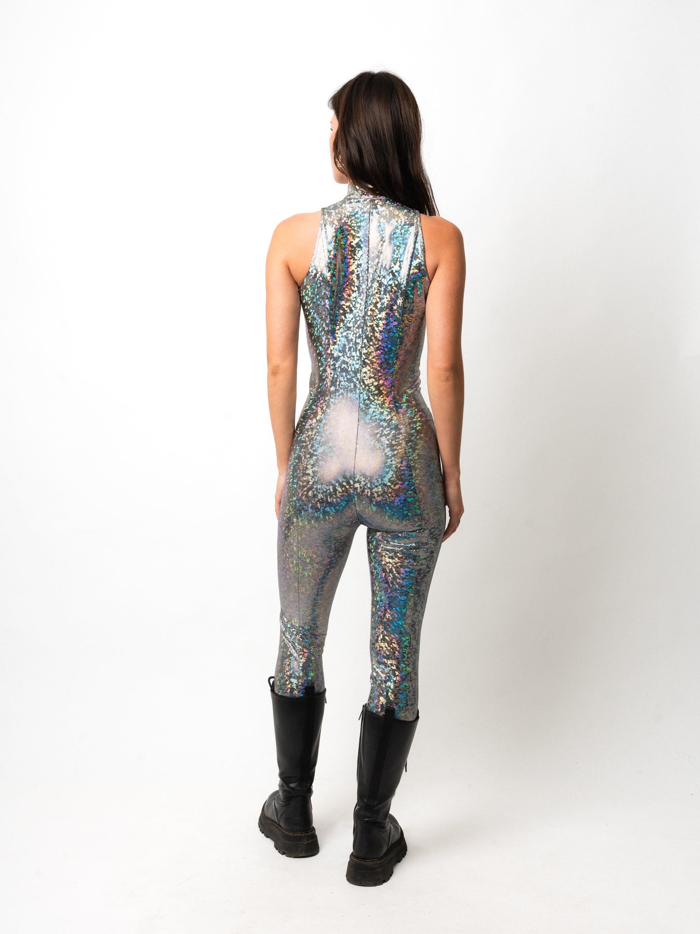 Holographic Tank Catsuit