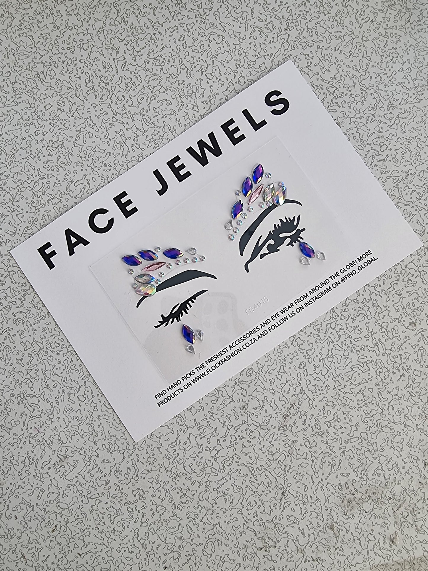 Plum Face Jewels