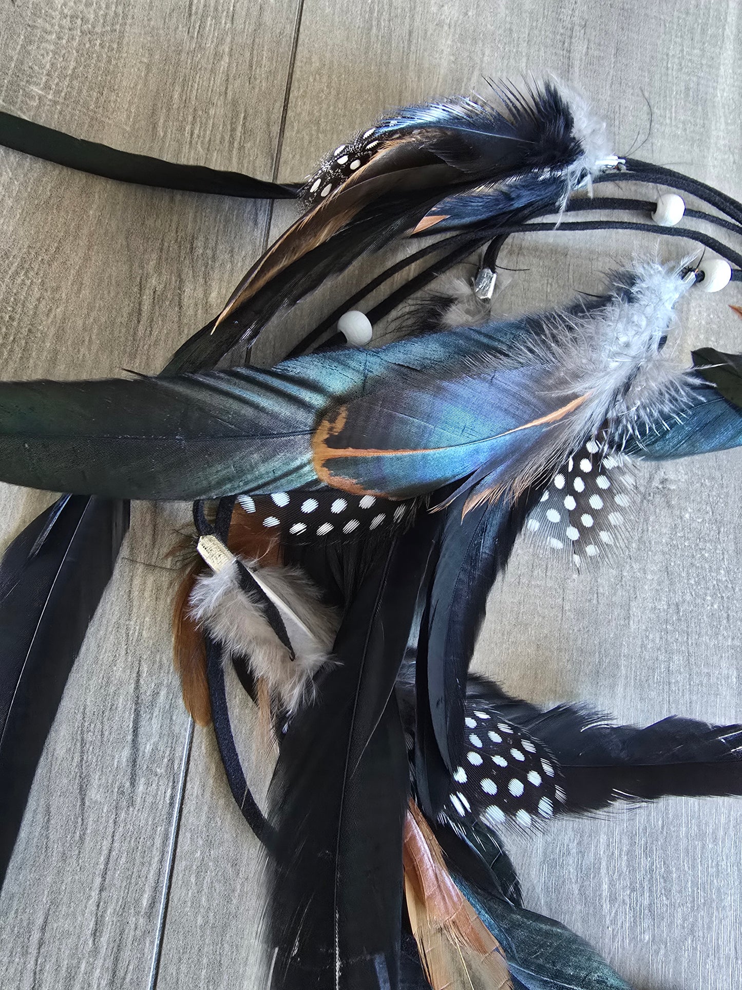 Fin Feather Hair Clip