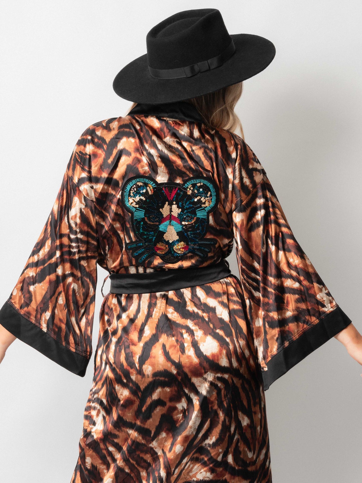 Tiger Yakata Kimono