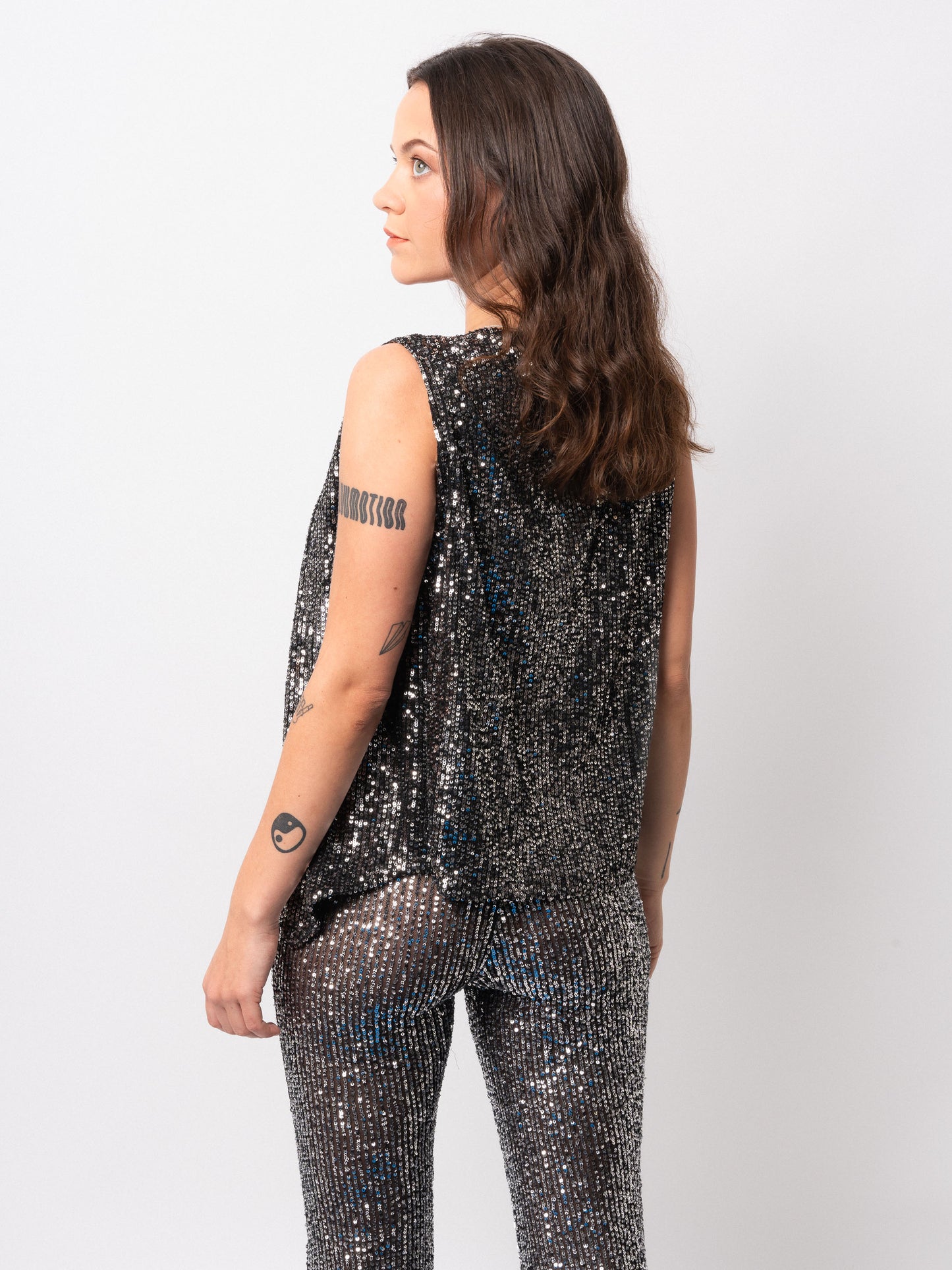 Sequin Bell Bottoms