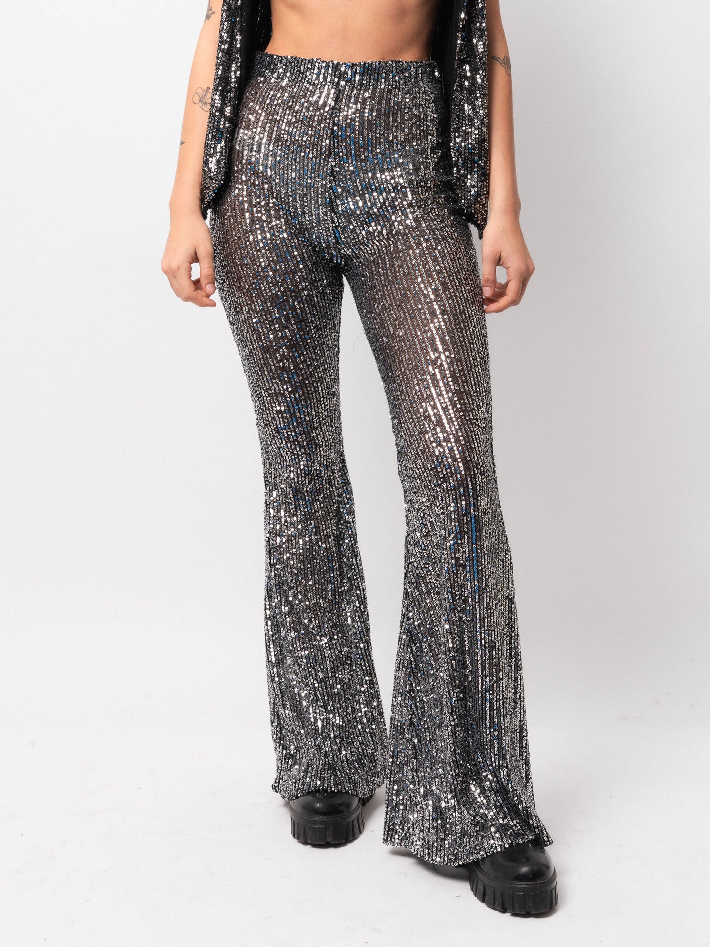 Sequin Bell Bottoms