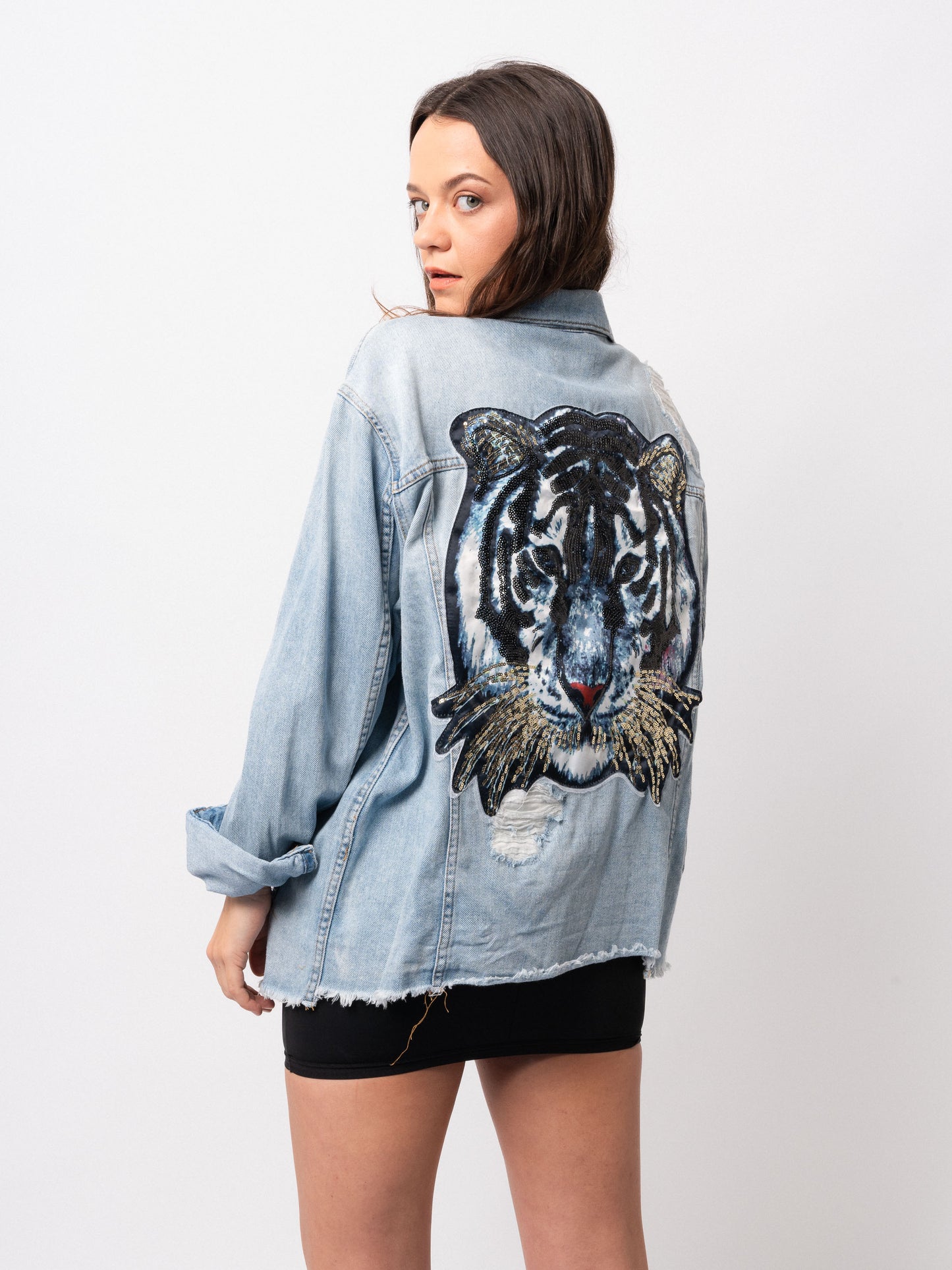 Tiger Denim Jacket