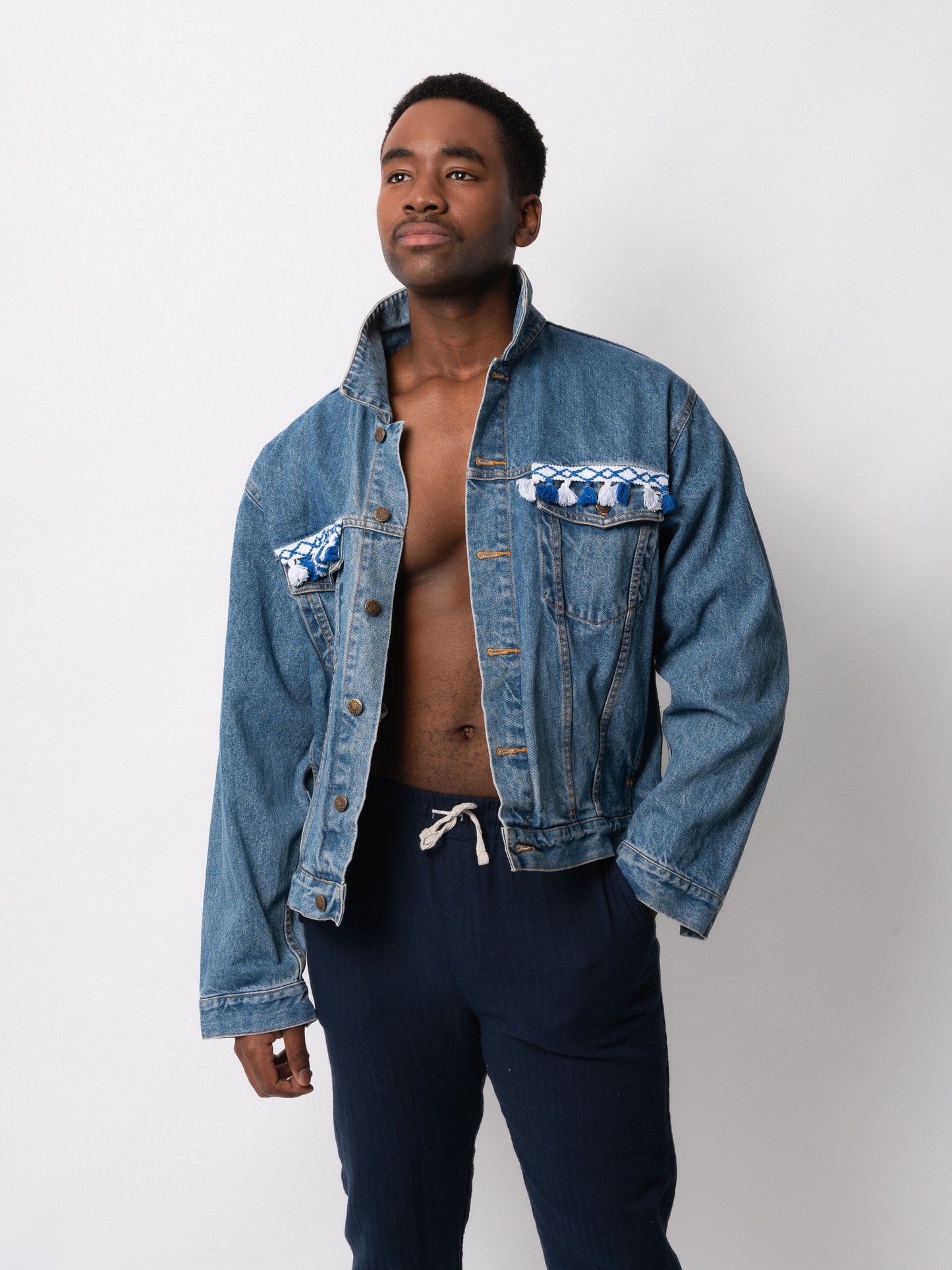 Evil Eye Denim Jacket