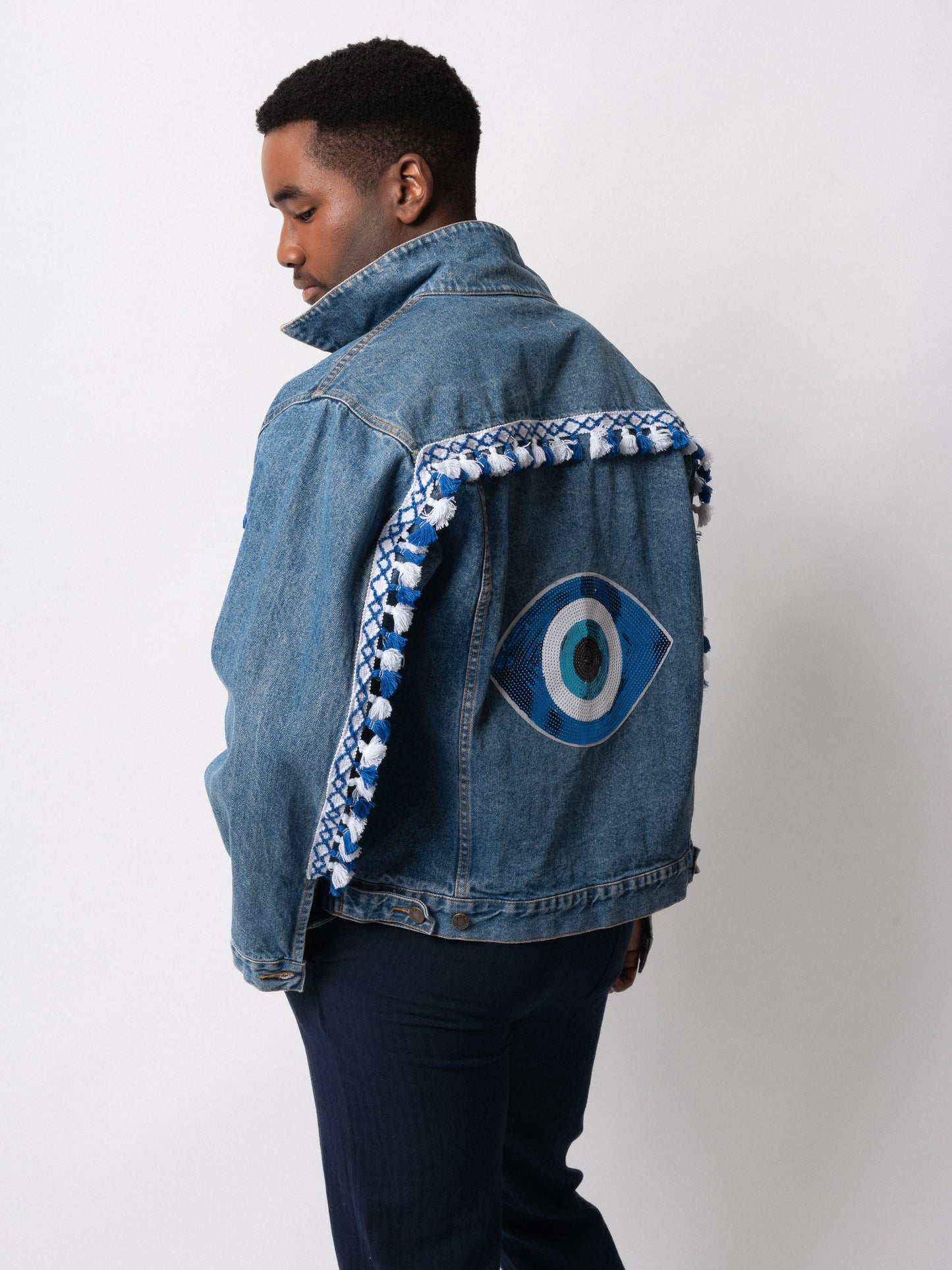 Evil Eye Denim Jacket