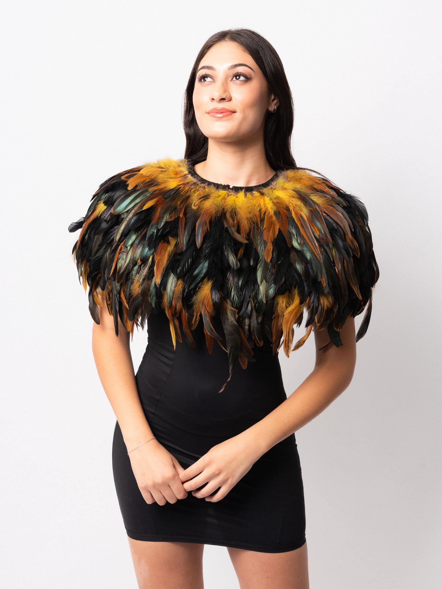 Finch Feather Capelette