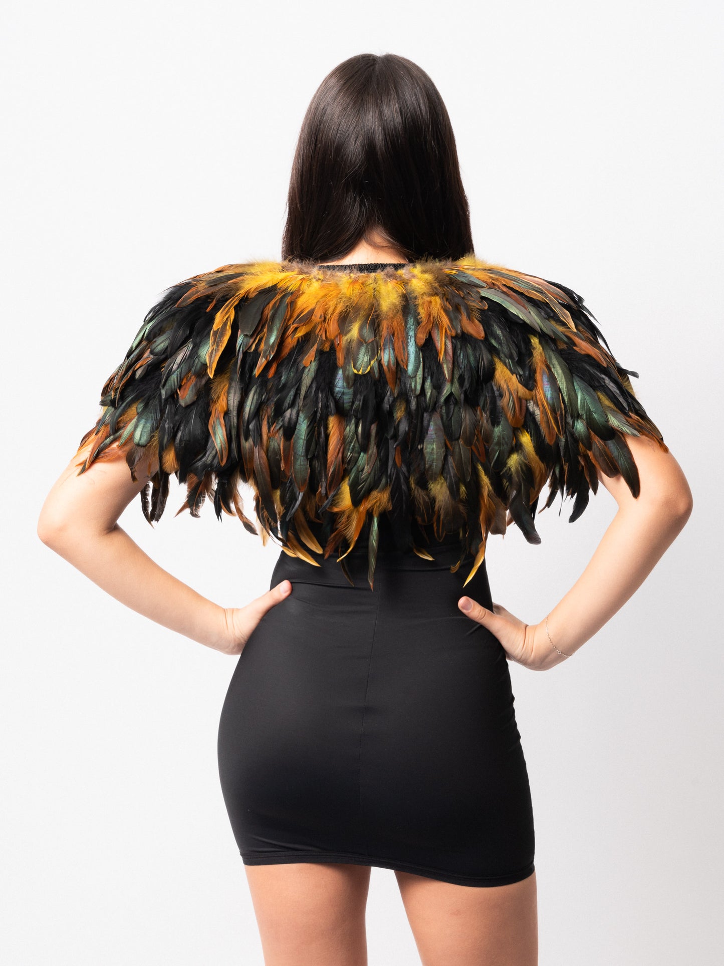 Finch Feather Capelette