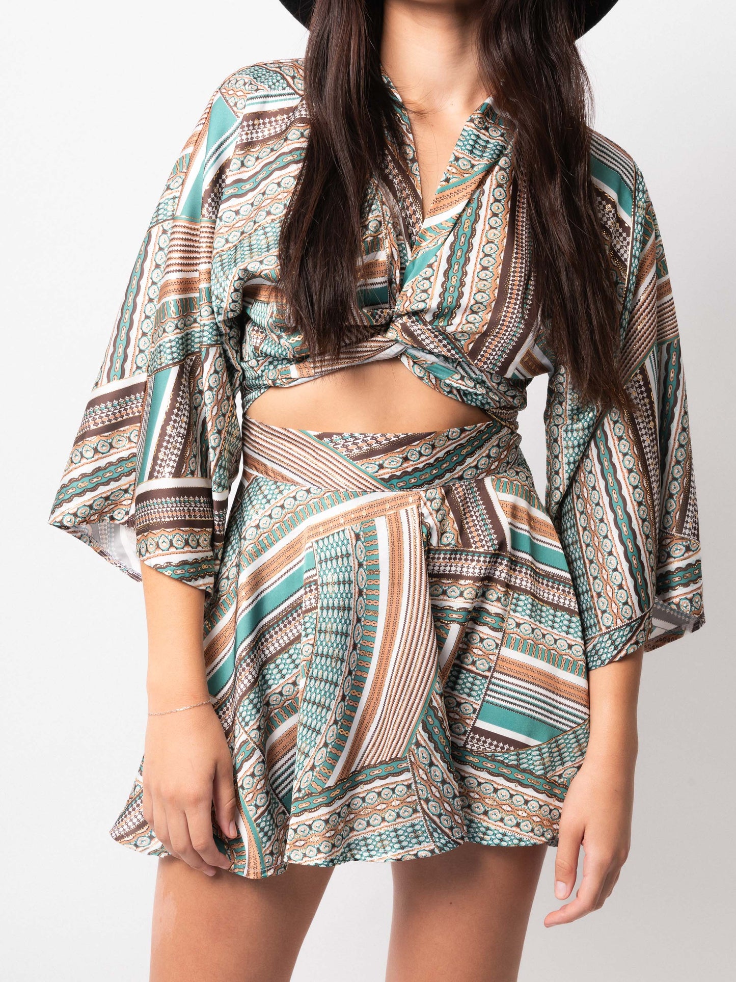 Maya Wrap Top