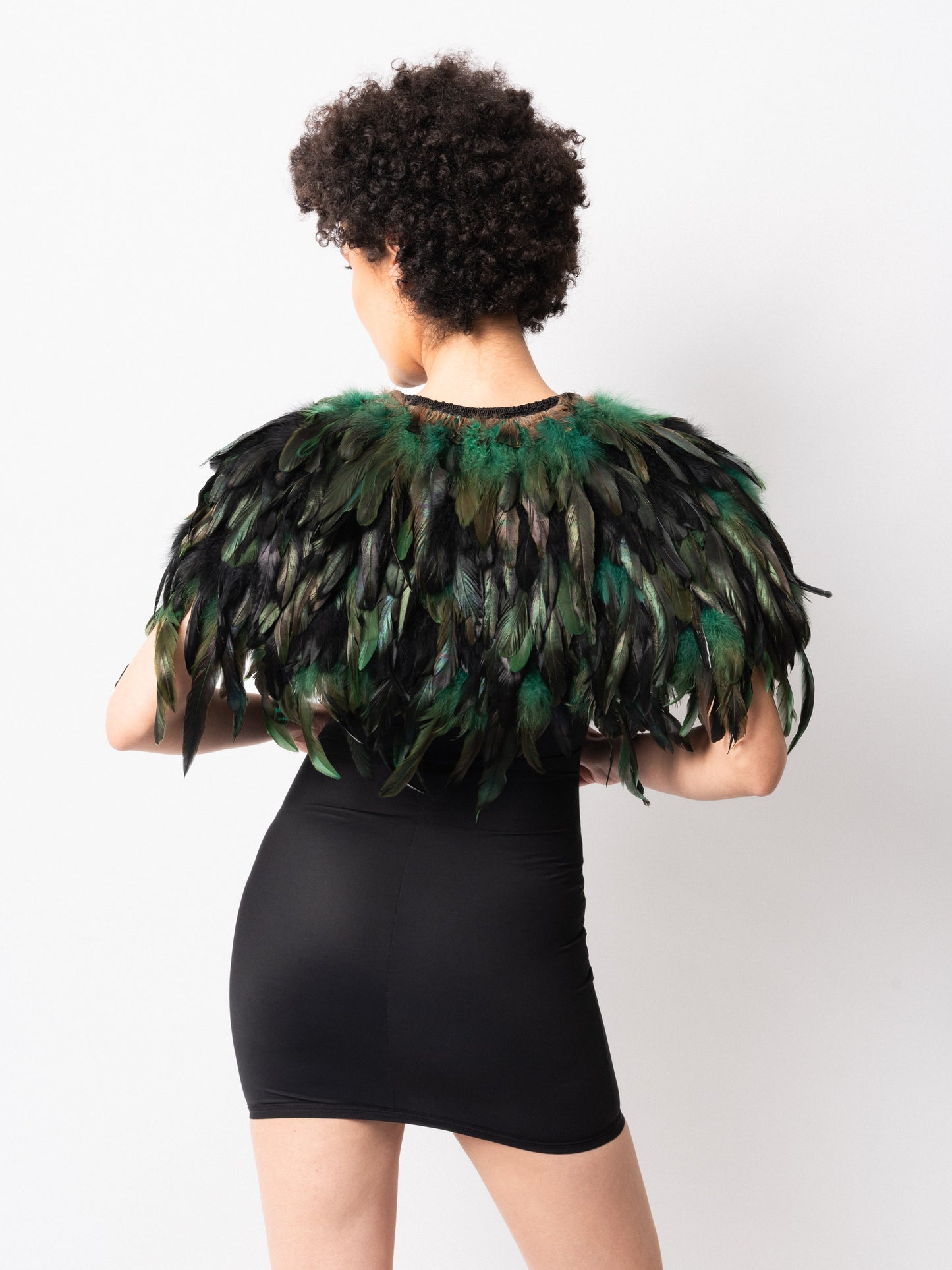 Emerald Feather Capelette