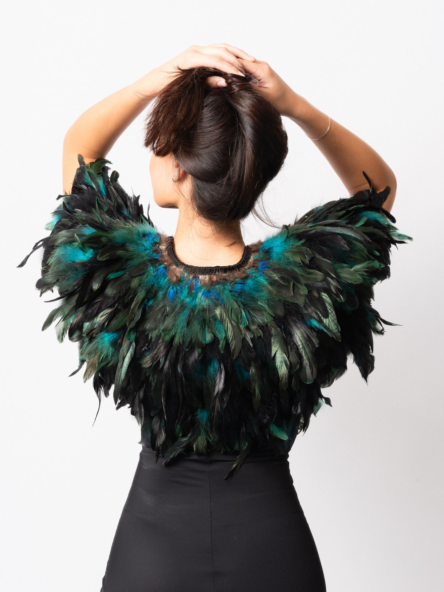 Kingfischer Feather Capelette