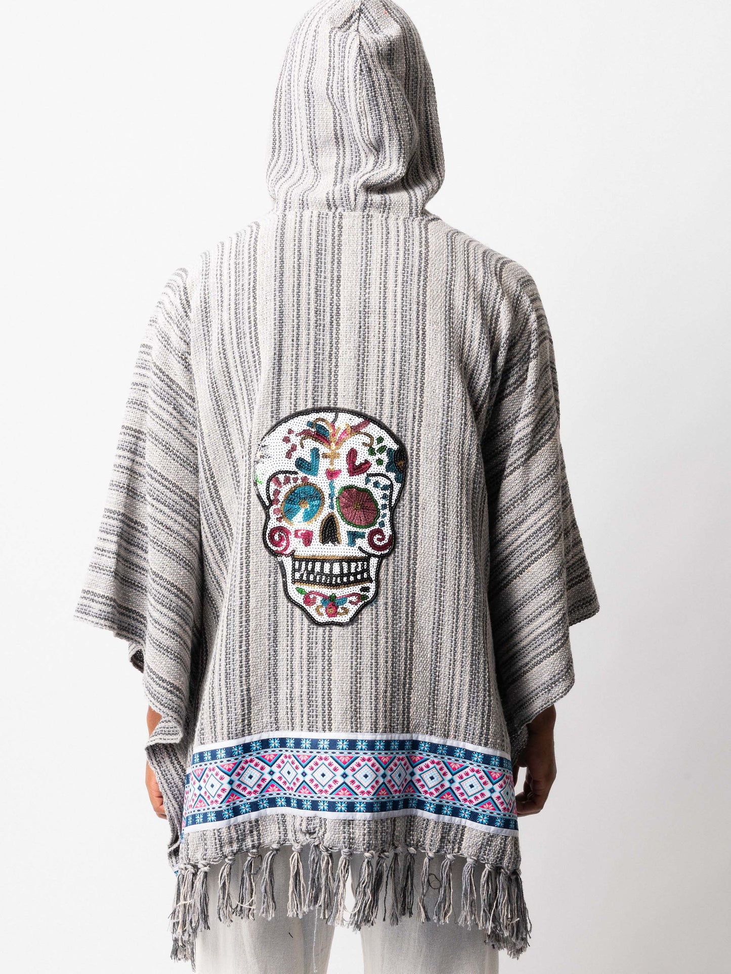 Oscura hooded Poncho