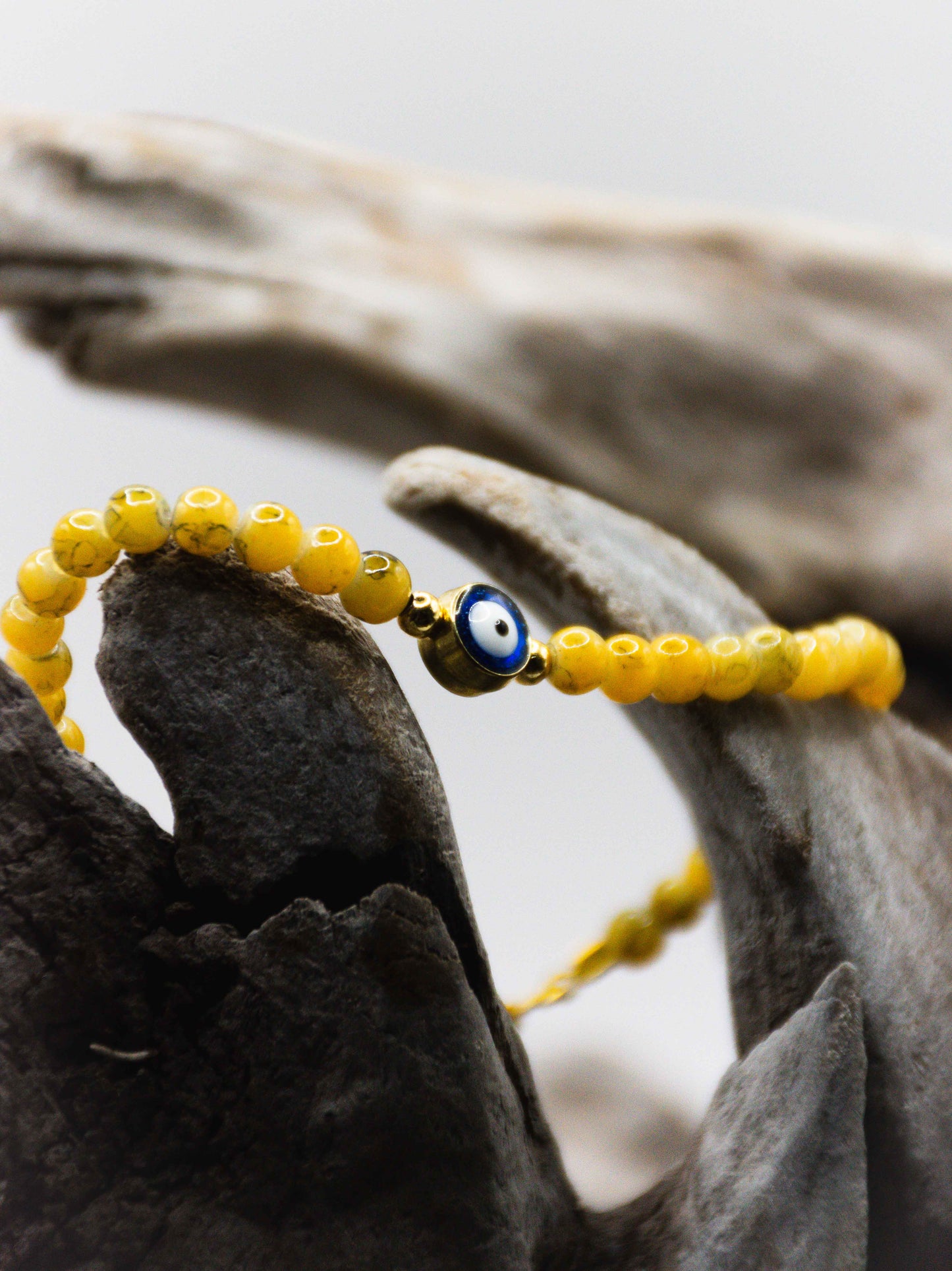 Natural Evil Eye Bracelet