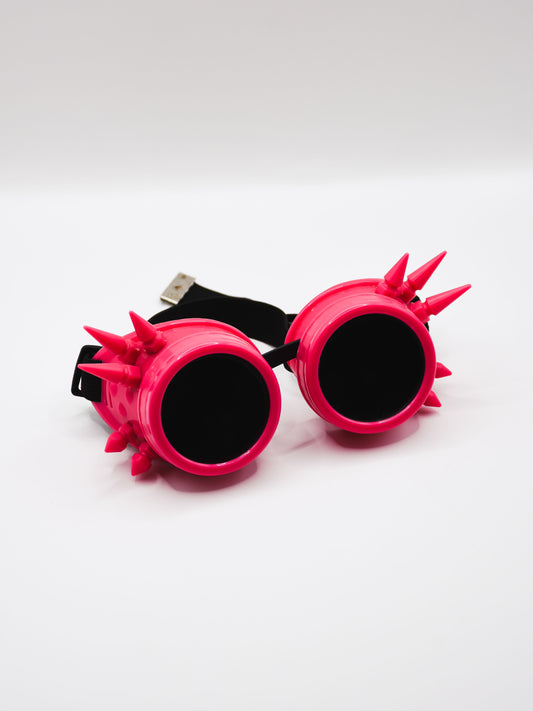 Pink Spike Goggles