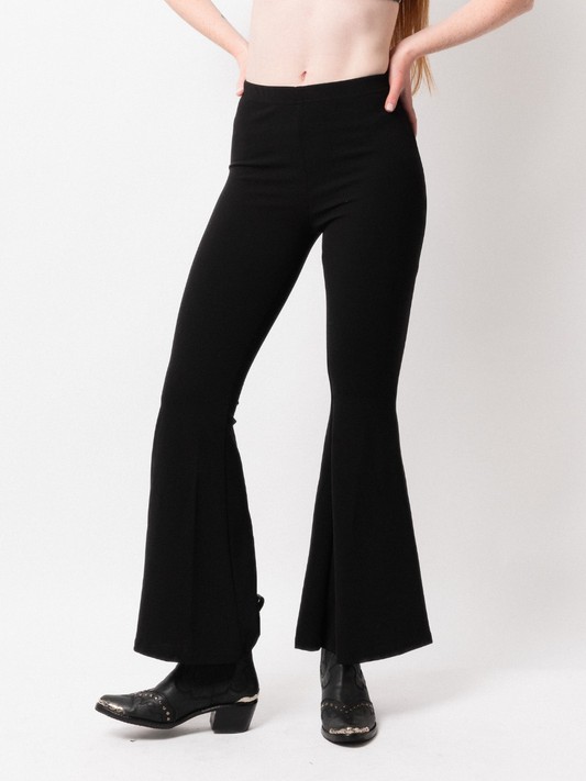 Black Bell Bottoms