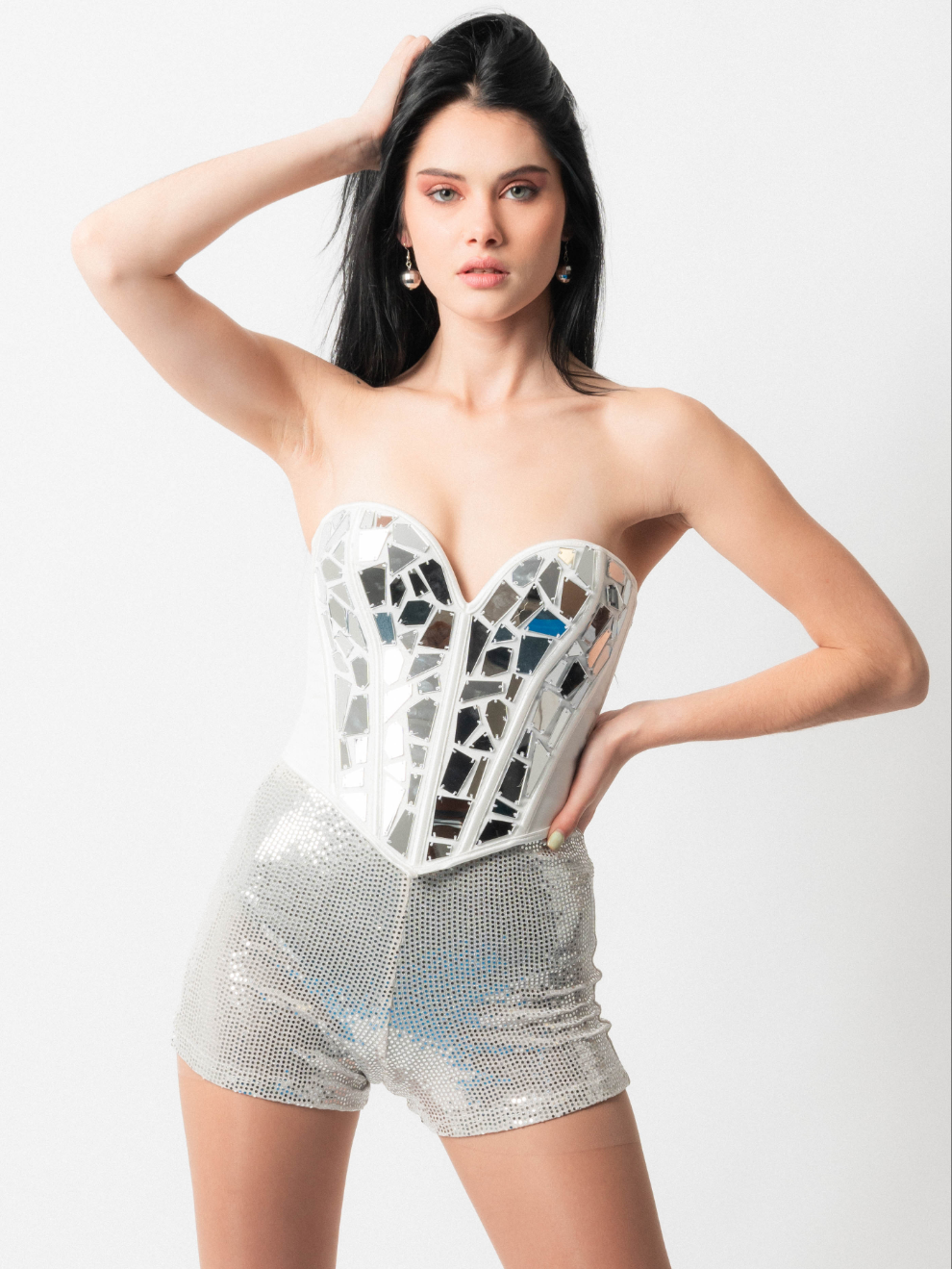 White Mirror Corset