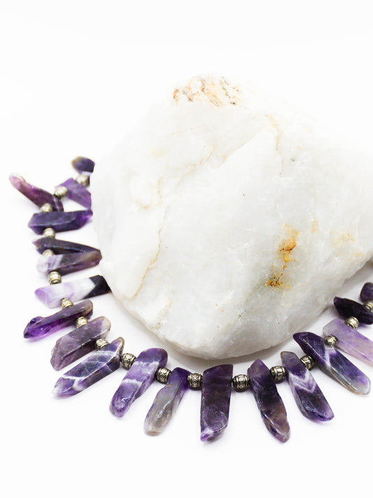 Amethyst Quartz Necklaces