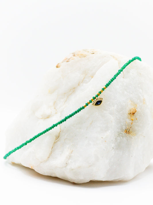 Green Eye Choker