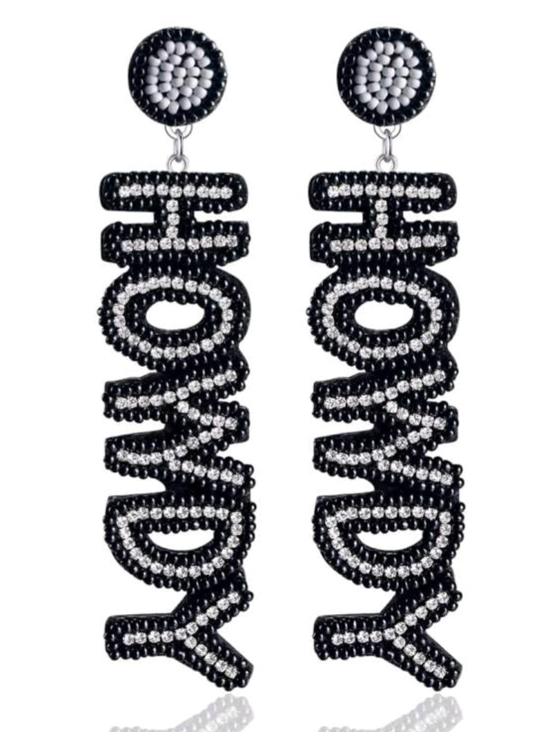 Howdy Beaded Earrings